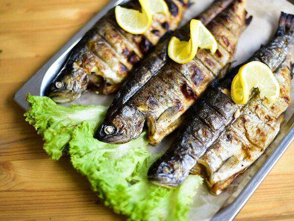 Вкусный дом - Форель на решетке