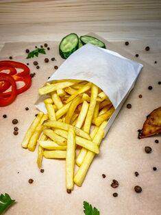 Сувлаки - Картофель фри большая порция