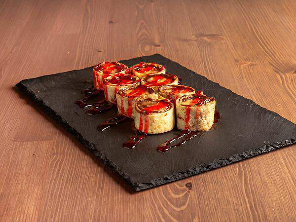 Фуджиями - Шоколадный ролл с бананом