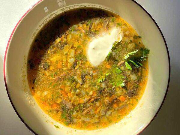 Ресторан 101 - Перловый с грибами