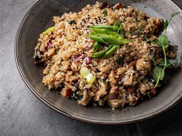 Фиши - Рис с говяжьим языком