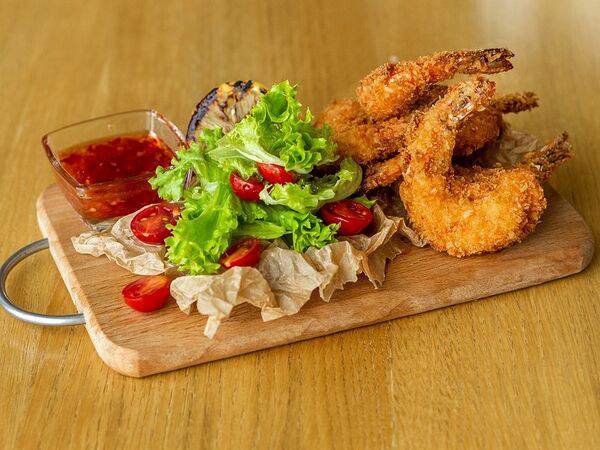 Победа - Хрустящие тигровые креветки