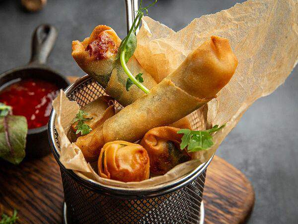 Прожарка - Креветки в спринг ролле