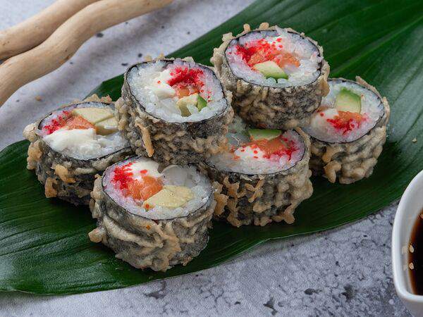 Мушу - Горячий ролл Кальмар темпура