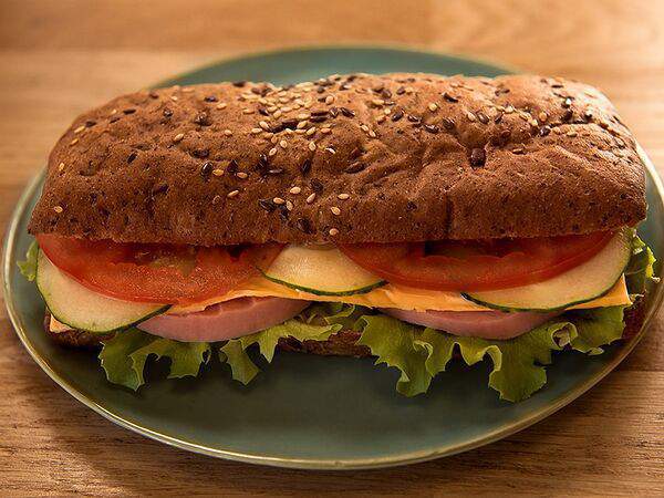 Делиssимо - Панини с ветчиной и сыром