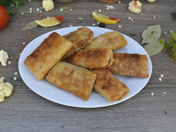 Ланч-кафе Baza Plaza - Блинчик с курицей, сыром и грибами