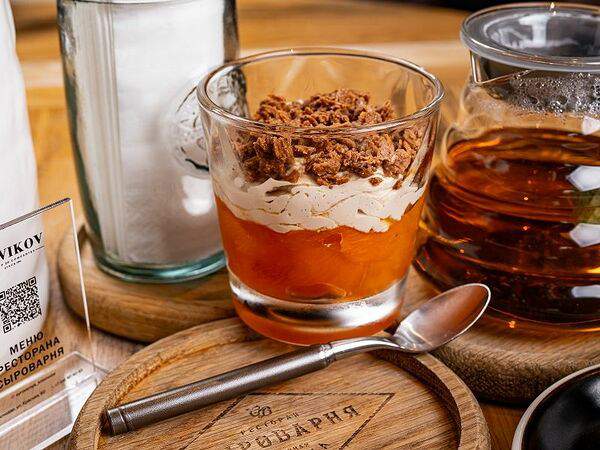 Сыроварня - Хурма с кофейным кремом