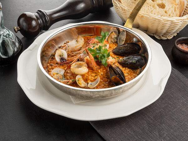 La Scala Trattoria Ignazio - Ризотто с морепродуктами