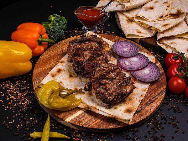 Шашлычная Марусино - Баранина на кости