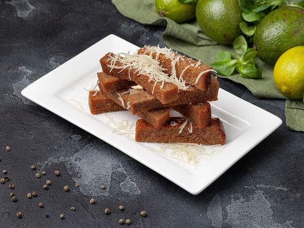 ЛамадJO - Чесночные гренки с пармезаном