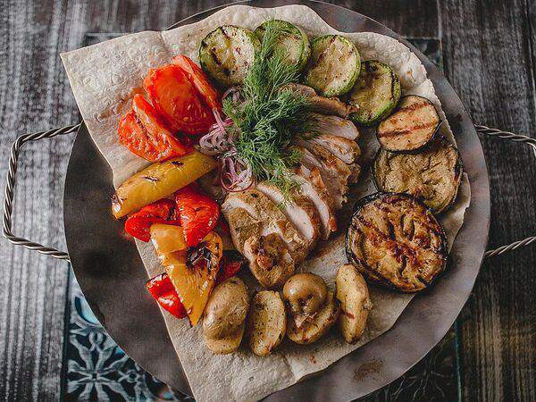 Lukum lounge cafe - Садж Из баранины