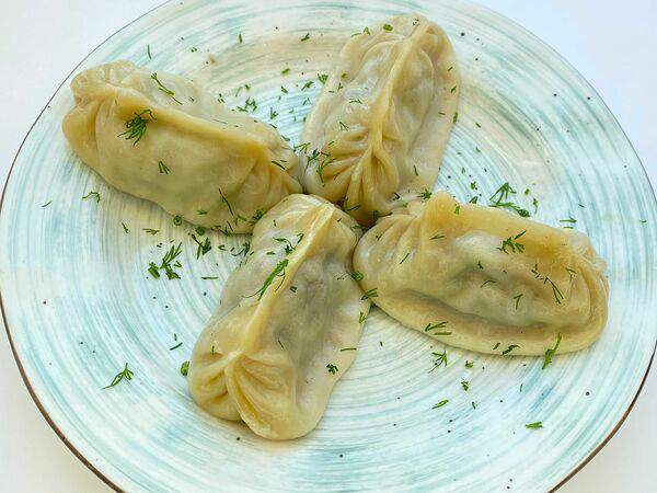 Еда как дома - Манты с говядиной