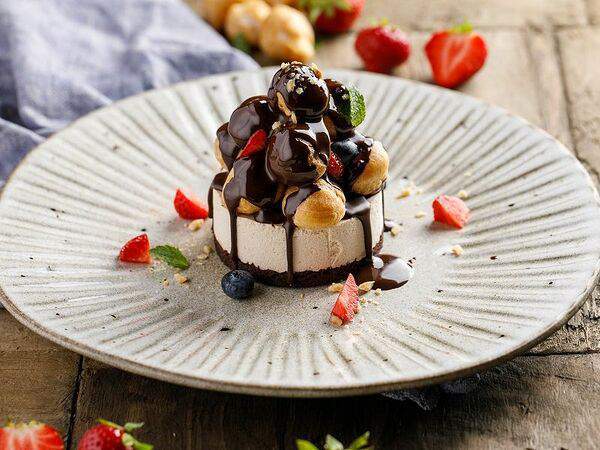 Маймун - Шоколадно-фундучный десерт с Маскарпоне