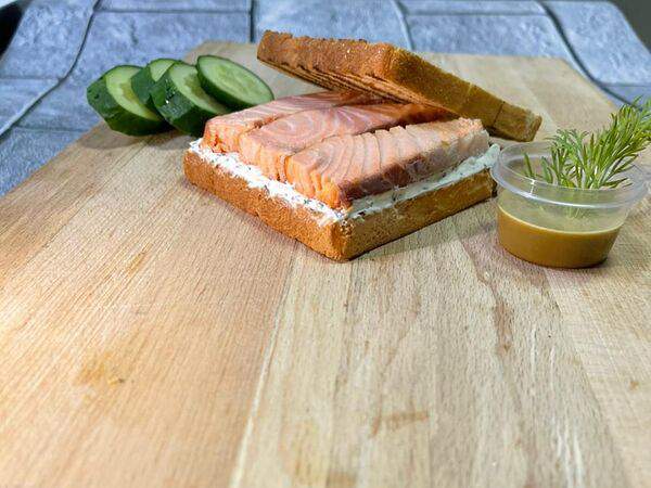 Boykobbq - Сэндвич с сёмгой BoykoBBQ