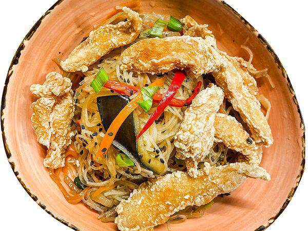 Домашний Шеф в Сытном Базаре - Фунчоза с курицей