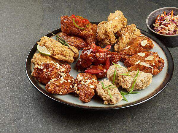 Kimchi Chicken - Сет №10 Семь вкусов с крыльями большой