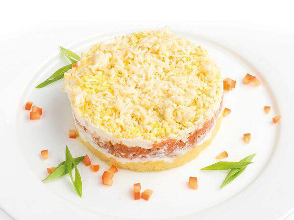 Библиотека №1 - Мимоза с сайрой 1 кг