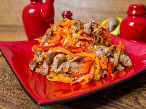 Супер пицца плюс - Вок со свининой