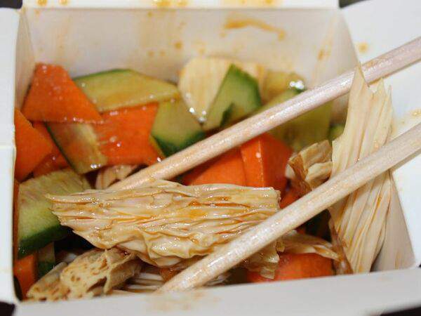 Айда рыба - Салат со спаржей