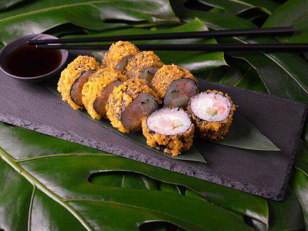 Дочь самурая - Ролл с креветкой жареный