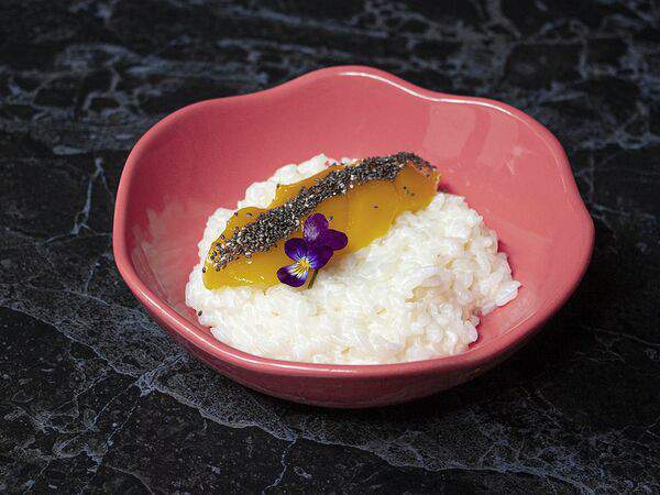 Poke Top - Каша рисовая на кокосовом молоке с манго