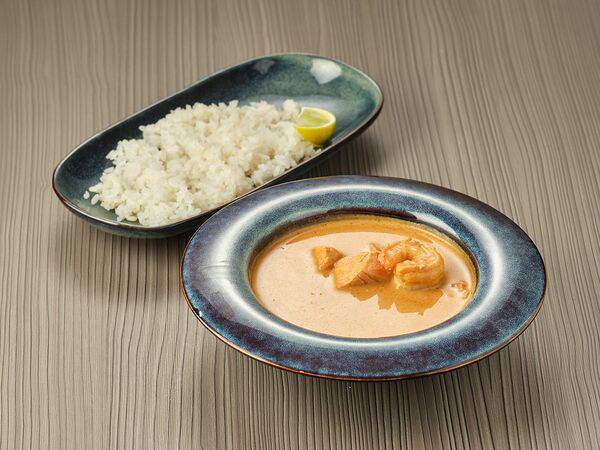 Джаст Смо - Том Ям с лососем и креветками