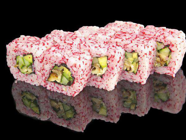 Оками - Калифорния с угрем