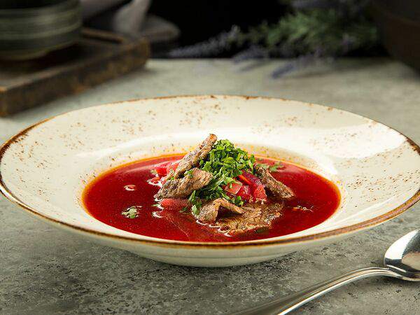 Семейное кафе Бамбинополь - Борщ