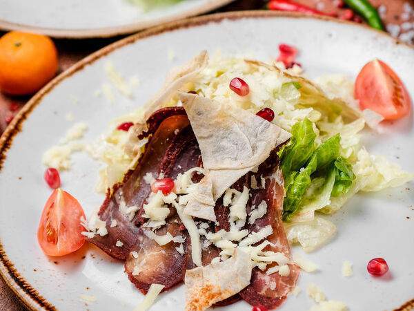 Бакладжан - Салат Цезарь Джан с курицей