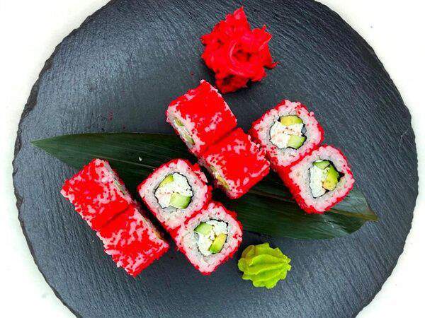 Солянка - Калифорния с креветкой