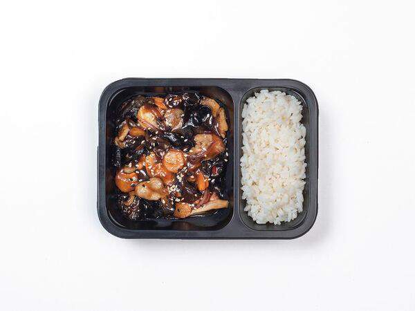 Пассаж гастроном - Курица в китайском соусе с рисом