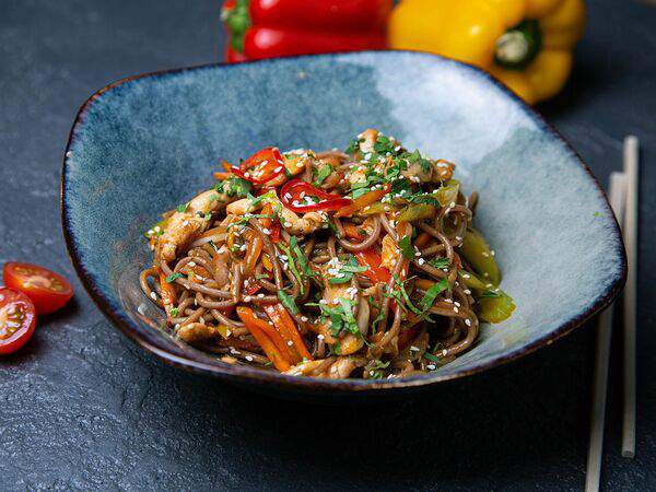 На крючке - Лапша с курицей