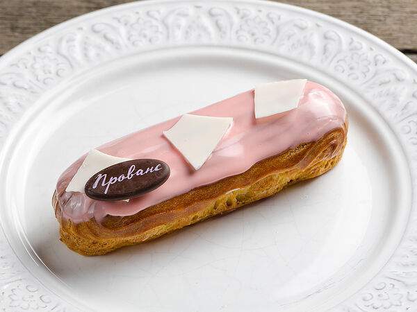 Кондитерская Прованс - Эклер Клубничный