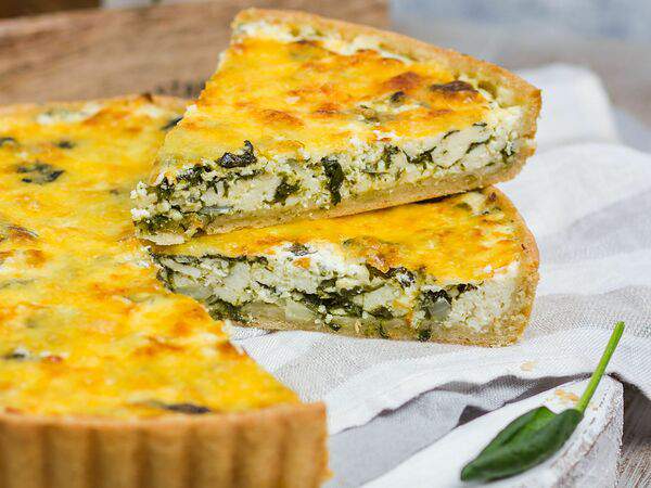 Время вкусных путешествий - Киш с брокколи, шпинатом и цветной капустой