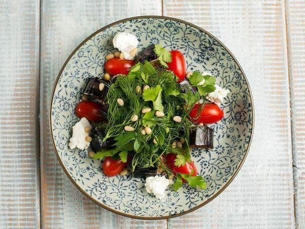 Хочу пури - Салат с баклажанами