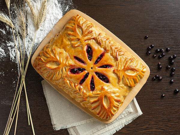 Пироги всем - Русский пирог Черная смородина