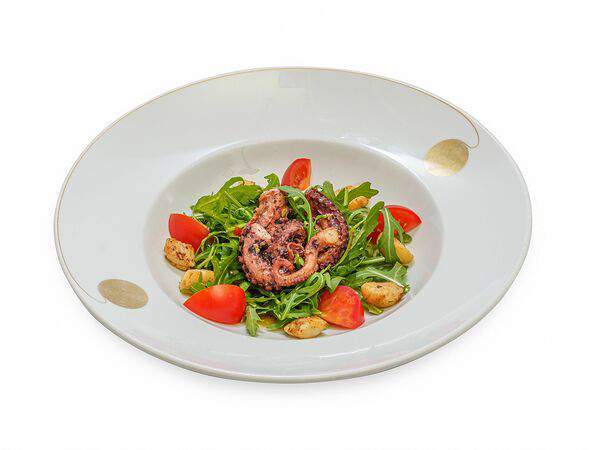 Ресторан Яр - Салат из камчатского краба с яблоками и авокадо