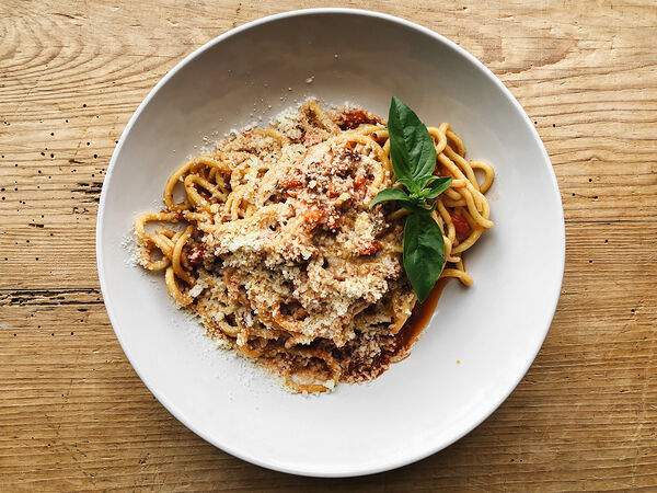 Как Мы Любим - Пиццерия - Спагетти с соусом болоньезе