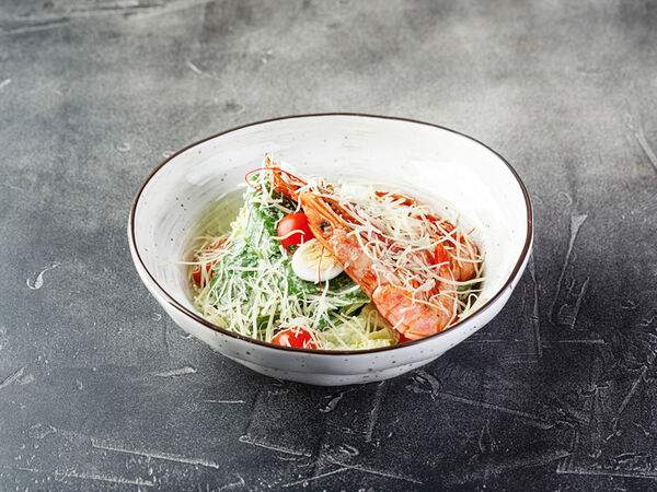 Publo EscoBar - Салат Цезарь с креветками