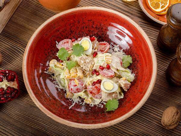 Пури-пури - Салат с судаком