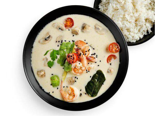 ChuDo Ramen - Том Кха с креветками