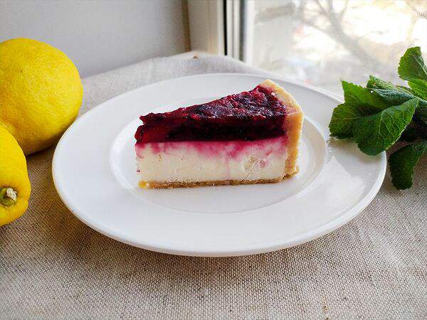 Тележка - Чизкейк Нью-Йорк с вишней