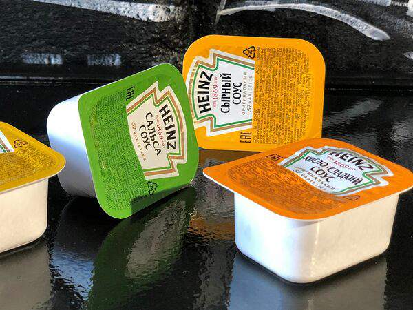 Black burger - Соус Heinz