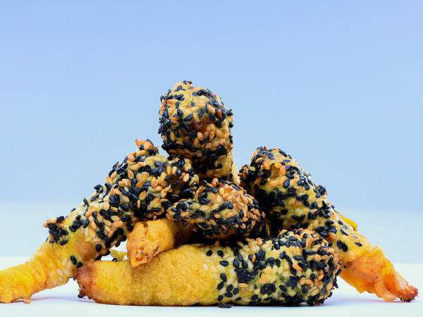 Денвер бургерная - Креветки с соусом Сладкий чили