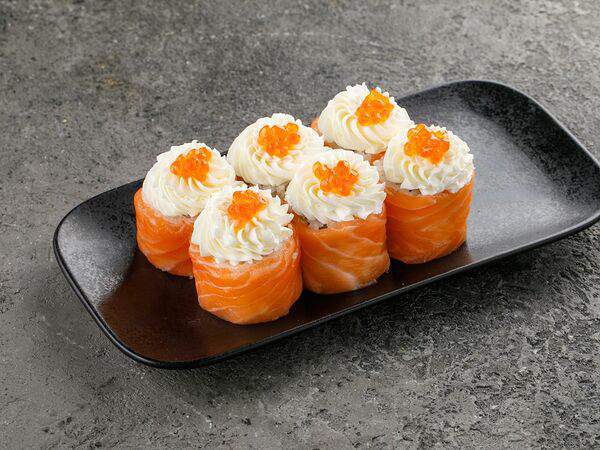 Стейк By Steak - Филадельфия люкс с красной икрой