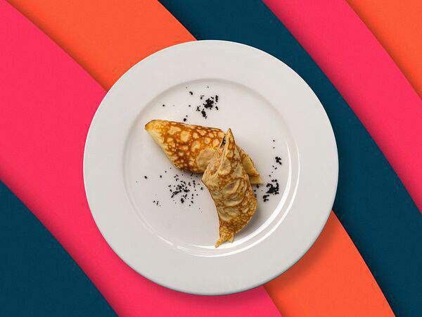 До двери - Бризоль с куриным филе и шпинатом