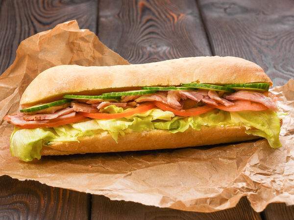 Дом-суши Дом-пиццы - Сэндвич с индейкой