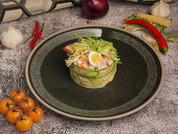 Хачапурная - Оливье классический