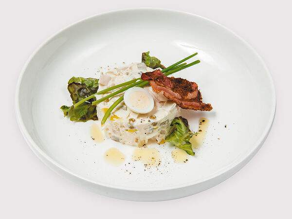 Самое популярное кафе - Салат Столичный