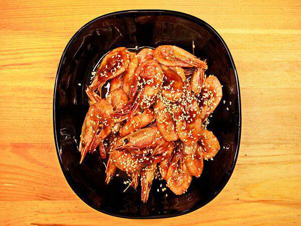 Хмельная территория - Креветки жареные терияки 90-120